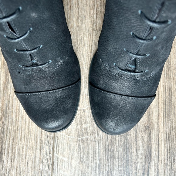 Leon Max Matrix Black Heeled Ankle Boots | 10 - Picture 4 of 12